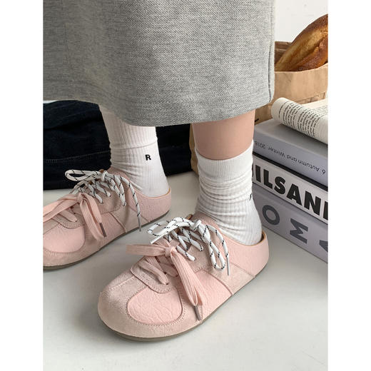 【YW】无忧购韩版爆火德训鞋一脚蹬懒人休闲包头半拖鞋MIS-3752(截单后7天发货) 商品图8