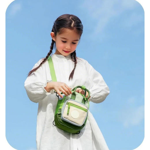 裁缝学苑TQ163儿童斜挎包纸样女孩男童新款时尚宝宝手提超轻包包样板 商品图5