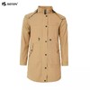 波顿女士春秋季季甩帽夹克中长款休闲防风外套LJ835123 商品缩略图5