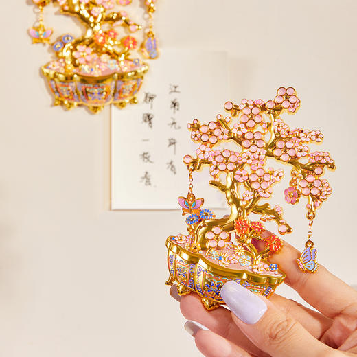 【故宫冰箱贴】梅花盆景冰箱贴博物馆文创纪念品伴手礼生日礼物 商品图4