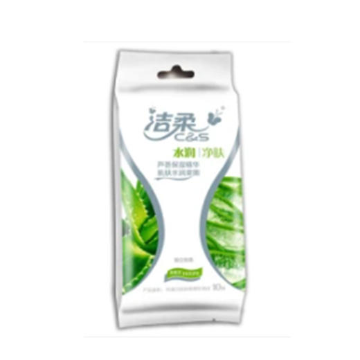 洁柔水润净肤湿巾纸 独立装10片装（6914068020051） 商品图0