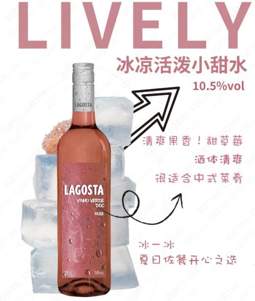 歌斯特绿区桃红葡萄酒750ml 商品图2