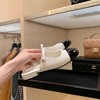 法式方圆头珍珠一字带包头半拖女百搭拼接浅口玛丽珍半托 商品缩略图0