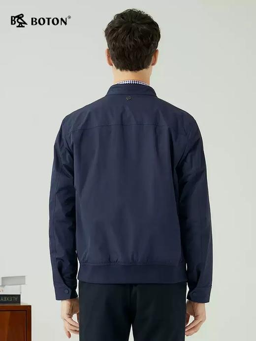波顿男春秋立领挺括常规款休闲风衣外套MJ990124 商品图4