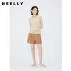 NEELLY纳俪商场同款夏季新款休闲宽松短裤女百搭简约透气休闲裤N25054H04607 商品缩略图0