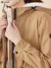 波顿女士春秋季季甩帽夹克中长款休闲防风外套LJ835123 商品缩略图3