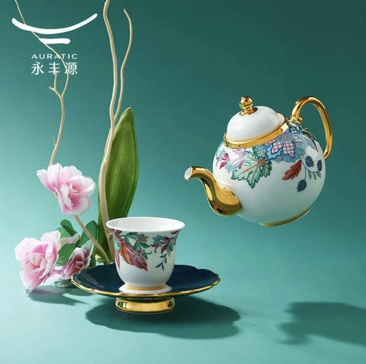 【彼达思】永丰源 幸福礼 幸福满园 2人位6头茶具 轻奢茶礼 商品图2