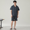 I'd爱帝男士短袖套夏季薄款透气纯棉家居服套装 商品缩略图9