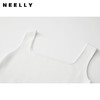 NEELLY纳俪商场同款夏新款运动风撞色方领针织背心女基础内搭上衣N25054A04661 商品缩略图0