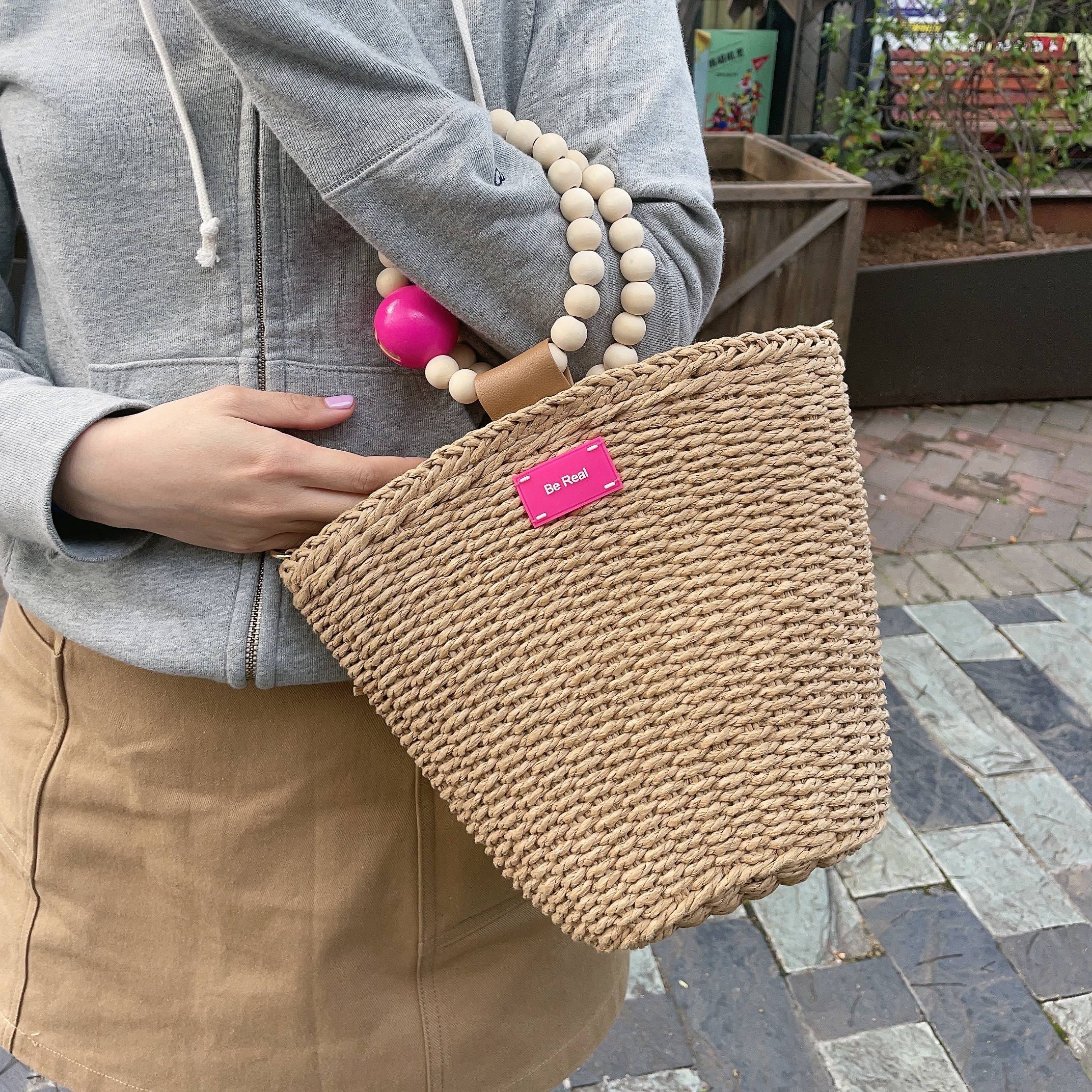 【洪佳老师同款】波子汽水 串珠手提包