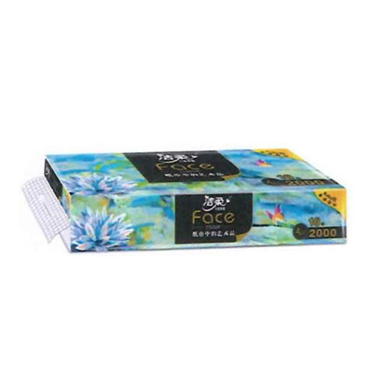 BJ203-10洁柔油画艺术有芯卫生卷纸2000g 商品图0