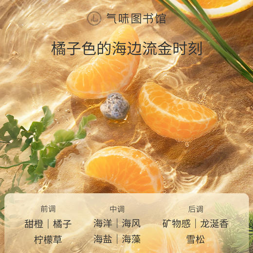 【果香调-落日橘子海】气味图书馆香氛（落日橘子海香型）沐浴露295ml/身体乳215ml 商品图1