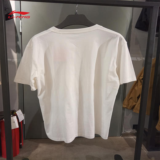 李宁短袖文化衫2025夏季新款运动潮流系列舒适凉感运动T恤AHSV341 商品图4