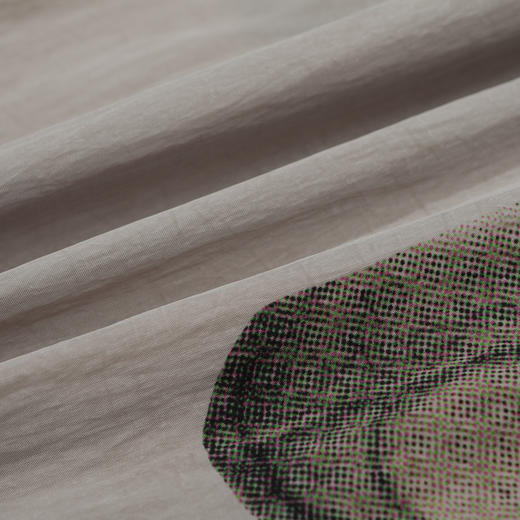 谜底休闲裤女2025夏季新品复古风通勤艺术宽松阔腿长裤252MK0683 商品图3