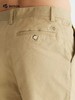 [棉弹舒适]波顿男士春夏季卡其色宽松直筒薄款纯色休闲长裤ME806122 商品缩略图3