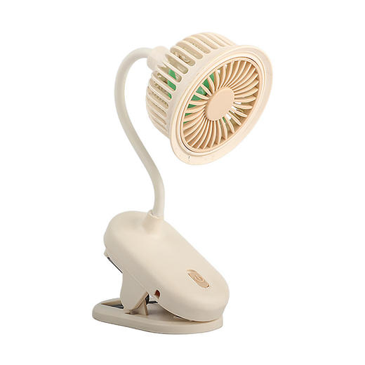 「可夹设计！简约高颜值」新品时尚简约小风扇 可夹台式小风扇USB可充电桌面居家日用夹子式小风扇 商品图4