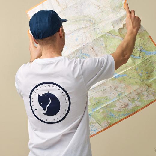 【男女同款】北极狐户外短袖T恤 hoja系列 白色骑行上衣14600204 商品图4