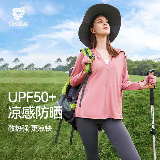 【指套防晒】科里芙冰感防晒速干冰丝遮阳防紫外线连帽 商品图1