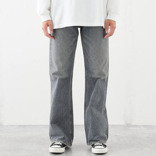 DAIRIKU "Flare" Vintage Denim Pants 复古水洗牛仔微喇阔腿裤 商品图0
