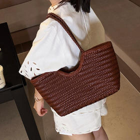 【预售7天，不退不换】良木礼牛皮编织包（00547）