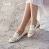 heelz 艺术工坊系列｜手工编织羊皮乐福鞋2.5公分 商品缩略图1