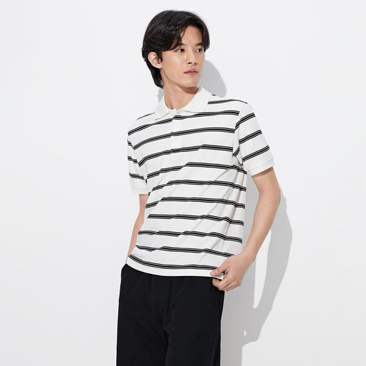 【POLO】条纹短袖POLO 1P2111104 商品图3