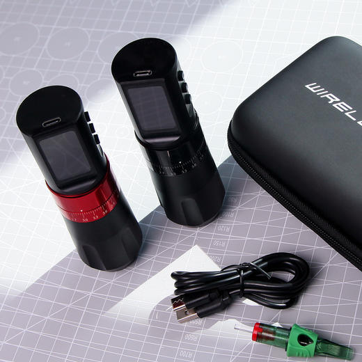 L6可调行程纹身机无线纹身笔割线刺青打雾马达一体机惊蛰器材 商品图4