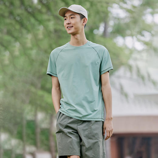 【T恤】插肩袖短袖T恤 1P2111210 商品图4