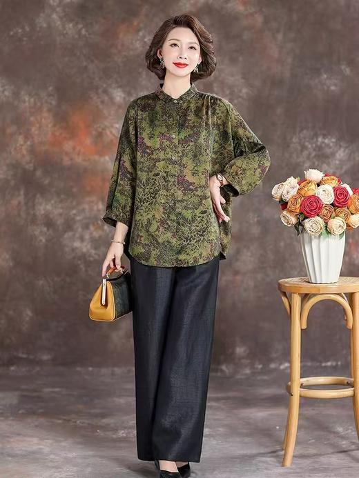 桑田布依香云纱上衣 商品图2