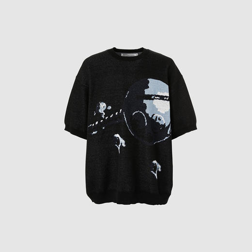 DAIRIKU "Space" H-S Lame Knit 短袖圆领针织衫 商品图0