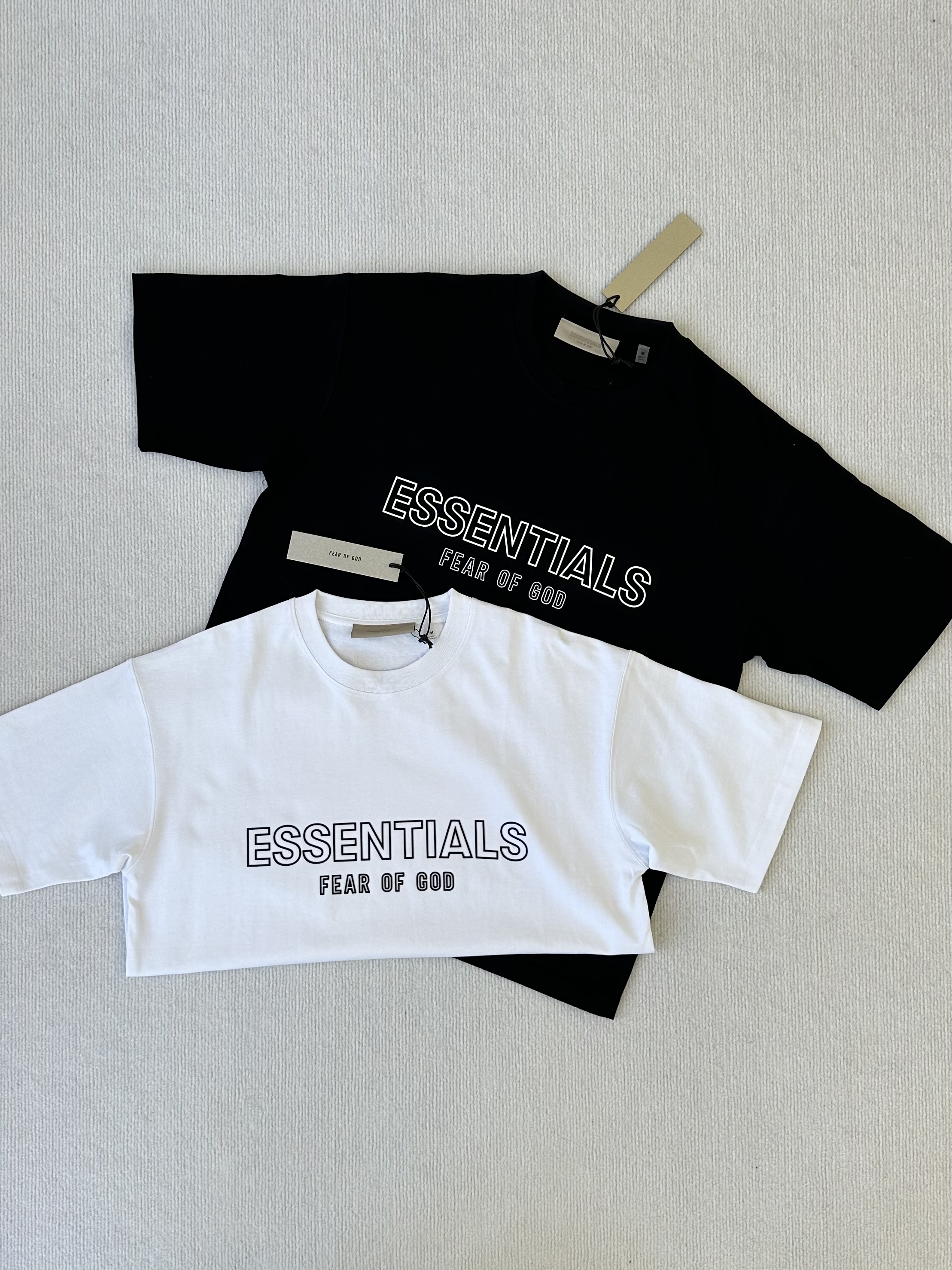  超高克重！Essentials fog 主线宽松休闲短袖 男女同款