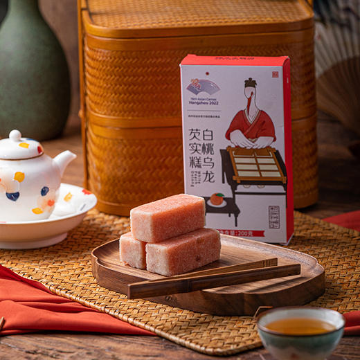 杨先生芡实糕 白桃乌龙/龙井/桂花味/清风茉白/黑芝麻味/玫瑰/海盐奶椰/山楂味/原味/紫米 商品图14