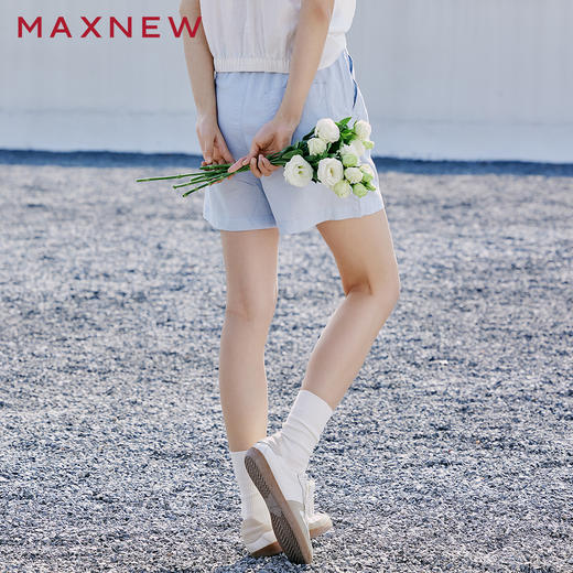 【短裤】棉麻斯文短裤 1P2224205 商品图4