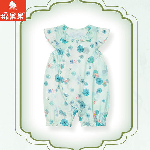 棉果果夏季商场专柜同款女童国风清新国风连体衣M222720225293 商品图0