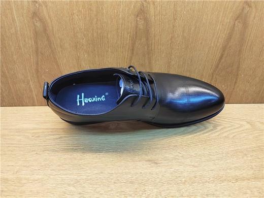 豪行春季新款12166256纯皮真皮商务休闲男鞋皮鞋单鞋 商品图2