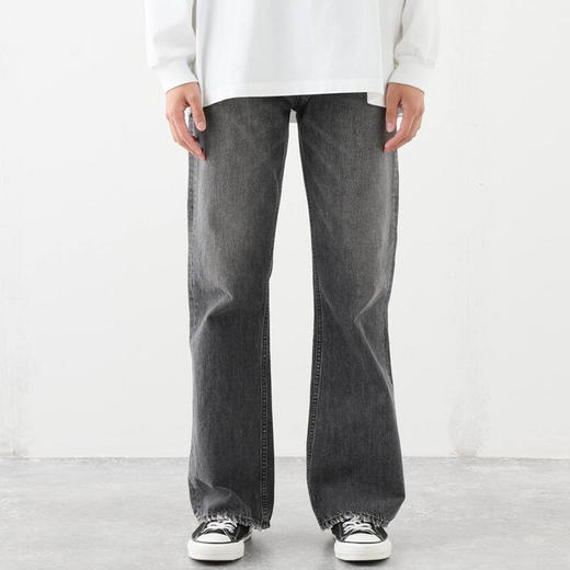 DAIRIKU "Flare" Vintage Denim Pants 复古水洗牛仔微喇阔腿裤 商品图2