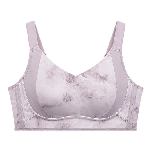 QC-W6265*  大胸显小内衣超薄收副乳提拉防下垂大码无痕文胸罩女兔耳杯防凸点（单件） 商品图4