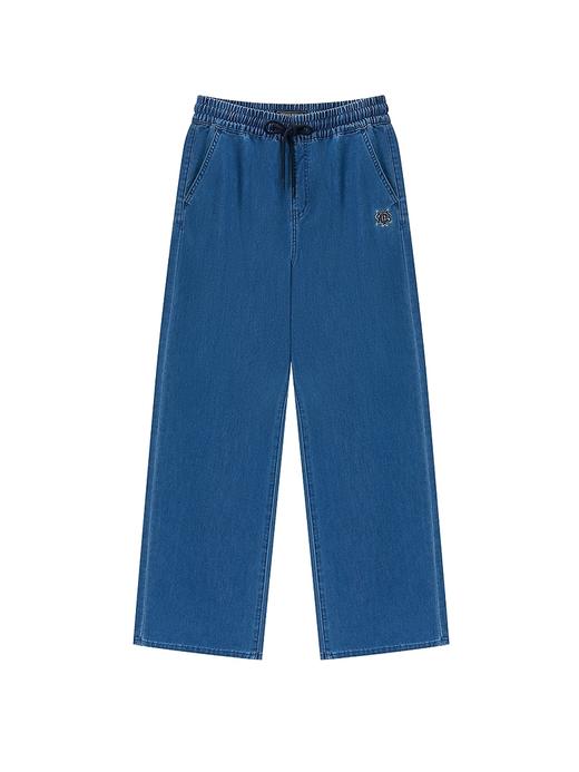 Teenie Weenie小熊字母牛仔裤女夏季女长裤TTTJ252503W 商品图4