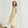 谜底连衣裙无袖女2025夏季新品复古度假合身X型长裙裙子252ML0503 商品缩略图1