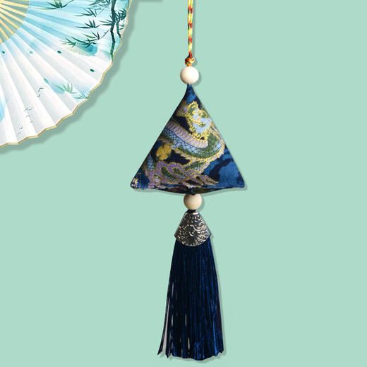 五只装【端午节国风香包】端午粽子礼品 艾草驱蚊车载挂件粽子香包挂件 商品图6