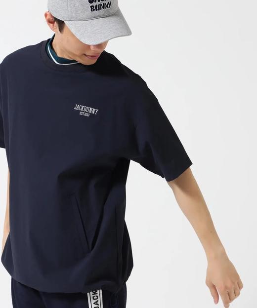 Jack Bunny 高尔夫男士 字母刺绣基础款短袖运动夹克 轻量轻薄 防风防水 商品图3