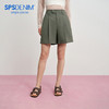 【麻感百慕大】simplepieces夏新款SPS休闲短裤防透薄款A字五分裤 商品缩略图0