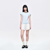 Herlian2025年夏季新品女士领口拼色字母LOGO TEE 商品缩略图3