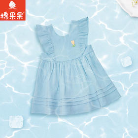 棉果果夏季商场专柜同款女童无袖连衣裙M222702425327