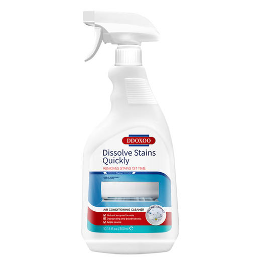【3瓶家庭装】DDOXOO空调清洗剂 家用免拆免洗 家用挂机通用 yi菌去异味除垢泡沫空调清洗剂300ml/瓶 商品图4