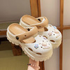 【可甜可酷！日常通勤】新款时尚洞洞鞋eva踩屎感女夏季清凉室内增高厚底外穿软底。ry 商品缩略图6