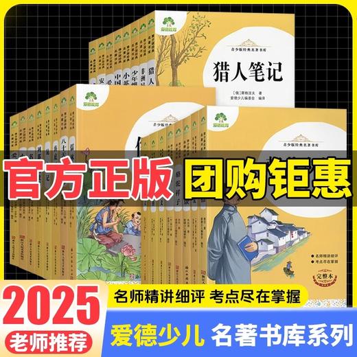爱德少儿小学生初中生课外阅读书籍世界名著故乡爱的教育鲁滨逊漂流记柳林风声课外书经典小英雄雨来城南旧事朝花夕拾西游记 商品图0
