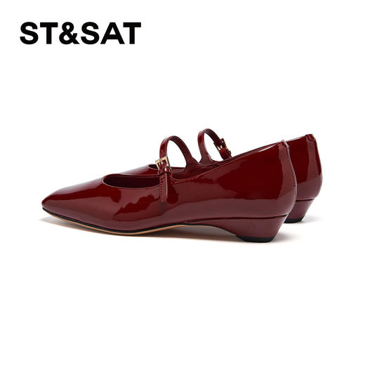 【赫本风】星期六轻奢优雅低跟玛丽珍SSD1111481 商品图12