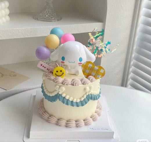 （儿童卡通）四寸动物奶油芒果夹心（文字可改颜色可调换，备注或联系客服） 商品图2