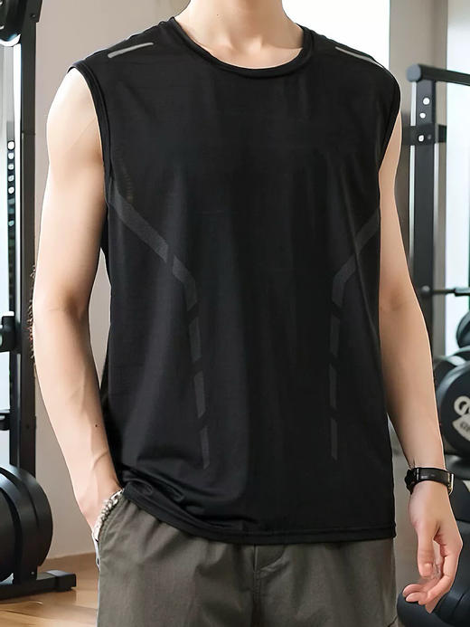 【4件仅69 秒速干爽 冰丝凉感】夏日野战坎肩T恤 商品图1